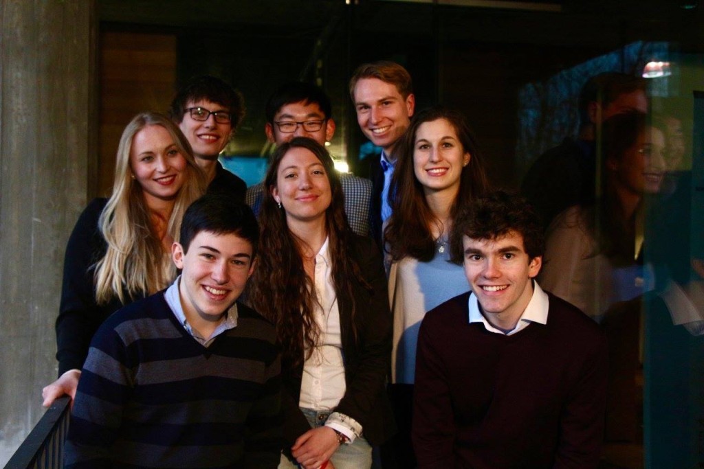 The newly elected Board of EYP Switzerland